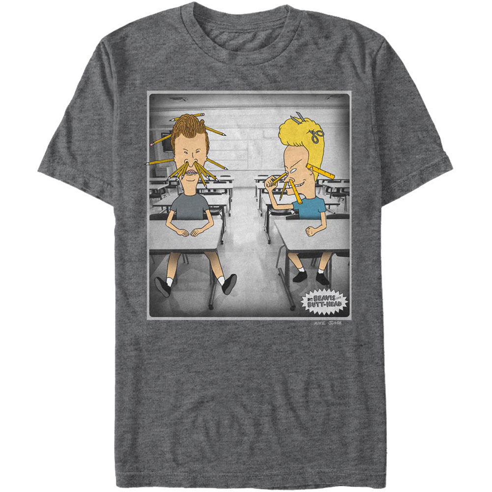Beavis & Butthead Schools For Learning - Heather T-shirt