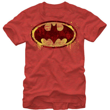 Batman Batman Brickworks - Heather T-shirt