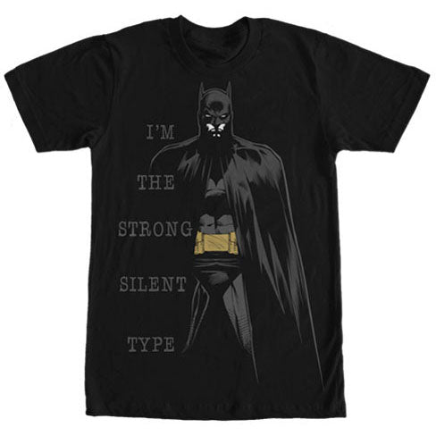 Batman Silent Type T-shirt