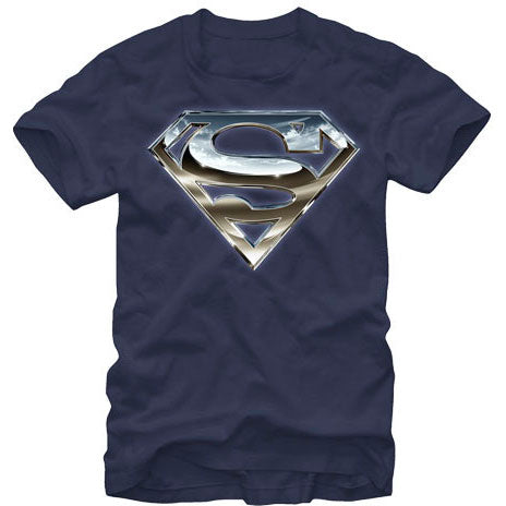 Superman Chrome Logo T-shirt