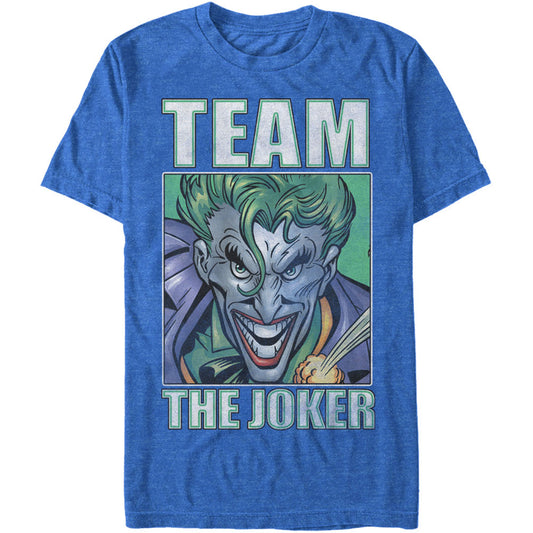 Batman Batman Team Joker - Heather T-shirt