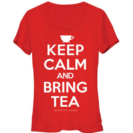 Downton Abbey Bring Tea Junior Top