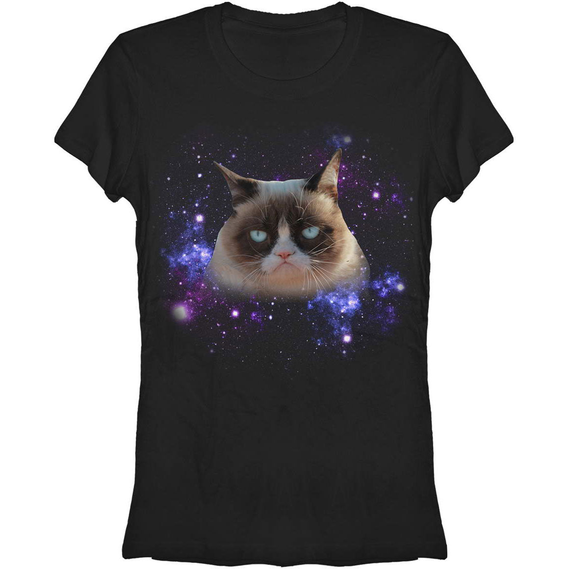 Grumpy Cat Space Grump Junior Top Front