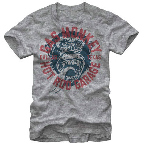 Gas Monkey Monkey Business - Heather T-shirt