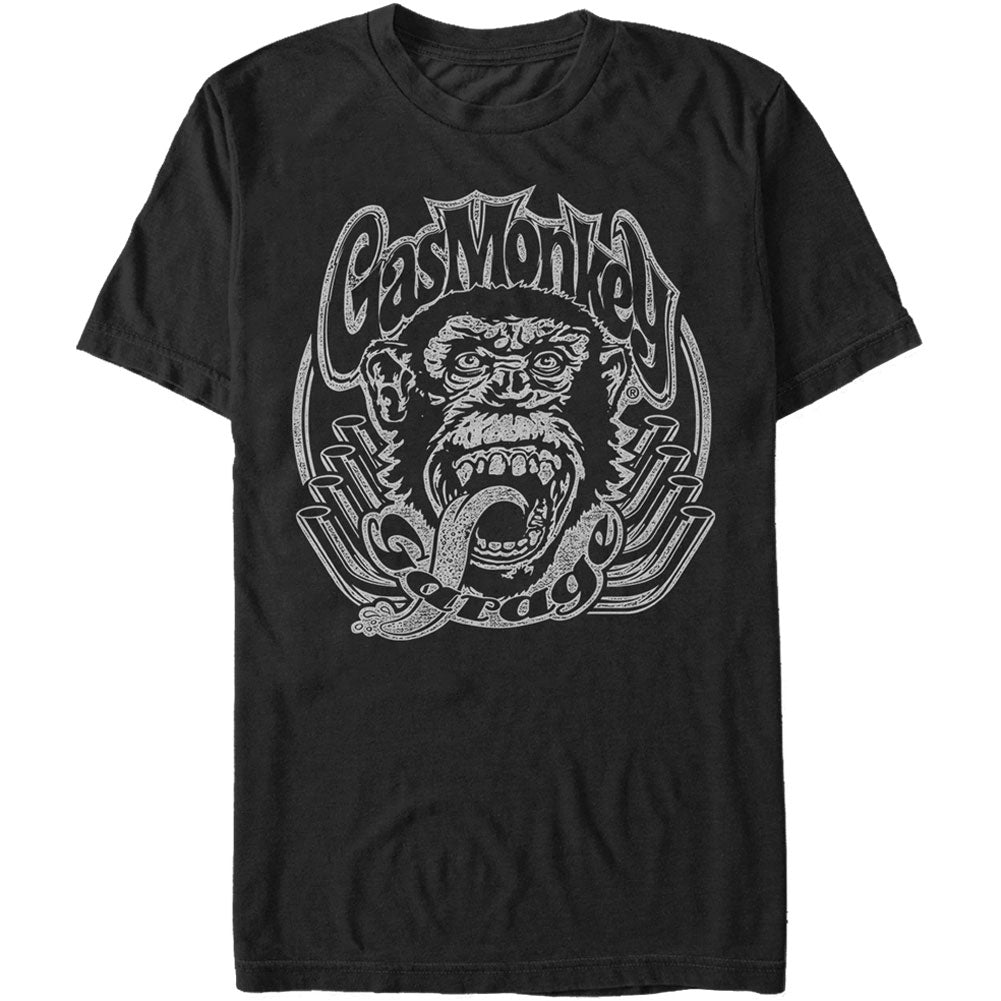 Gas Monkey Header Monkey T-shirt