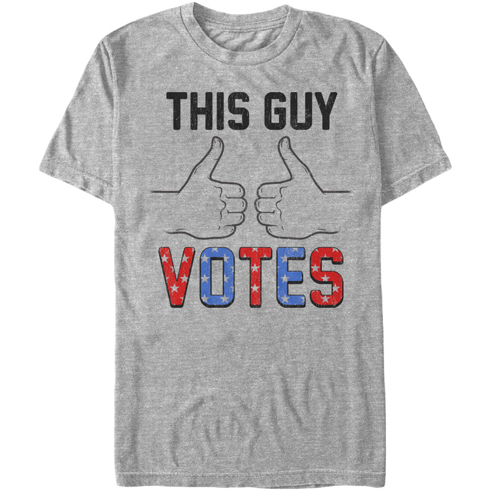 Americana Voter Guy - Heather T-shirt