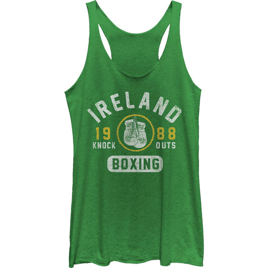 Lost Gods Box - Racerback Womens Tank