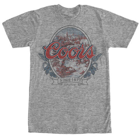 Miller Beer Coors Waterfall - Heather T-shirt