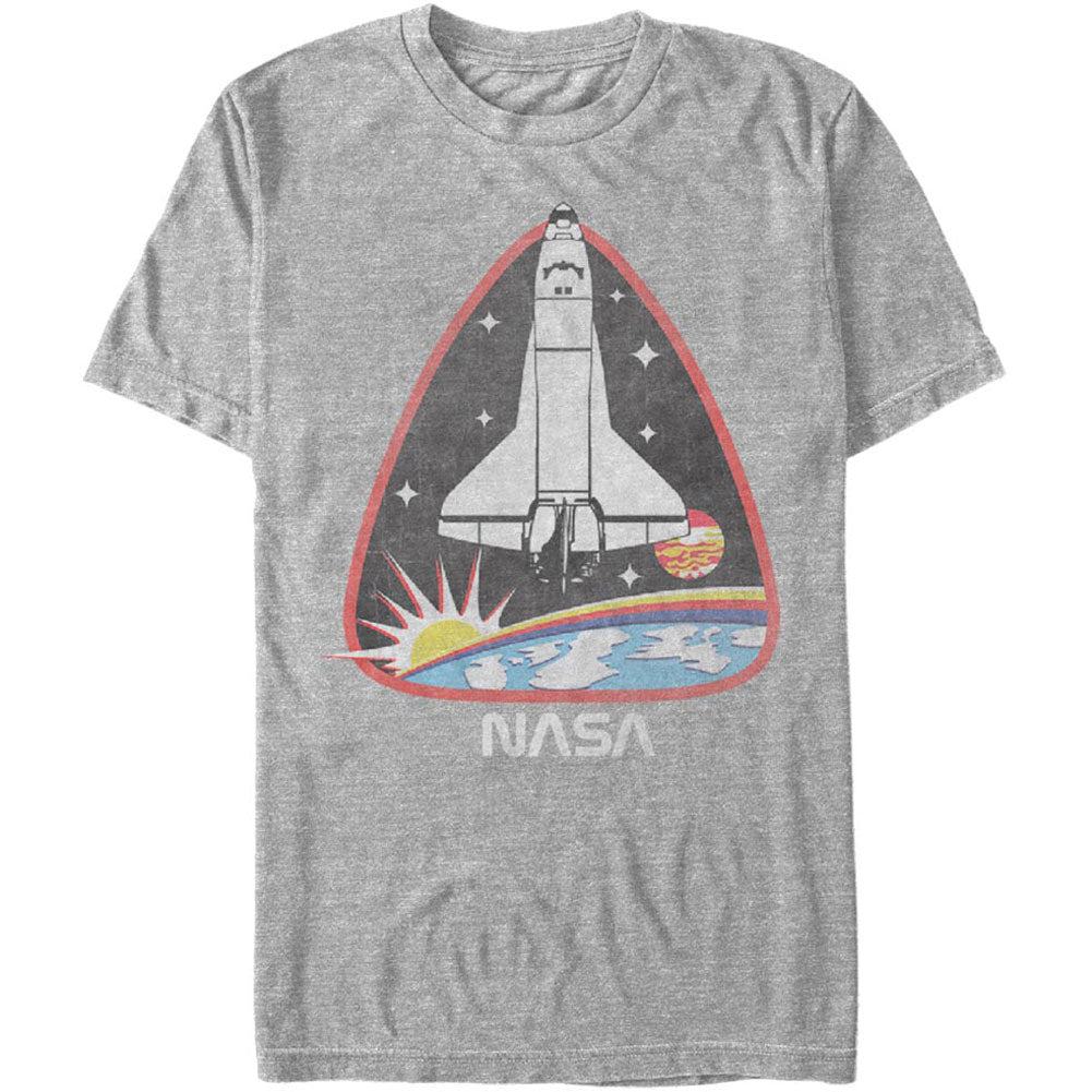 NASA Above Earth - Heather T-shirt