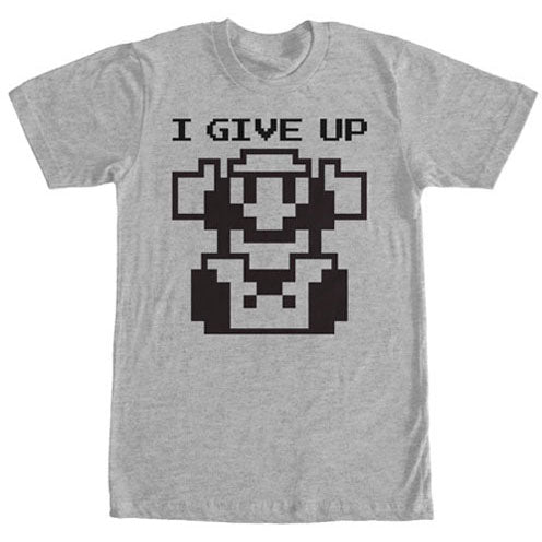 Give Up - Heather T-shirt