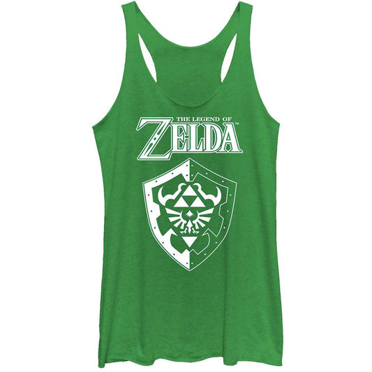 Nintendo Shield - Racerback Womens Tank