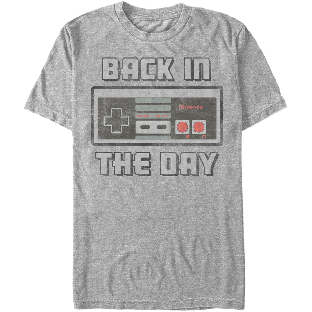 Nintendo Back In The Day - Heather T-shirt