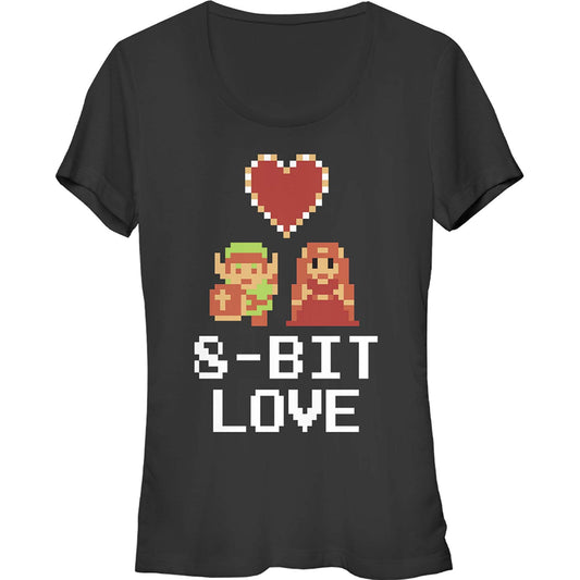 Zelda 8 Bit Love Junior Top Front
