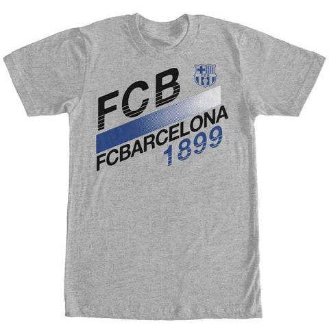 Soccer Club Fcb Slant - Heather T-shirt