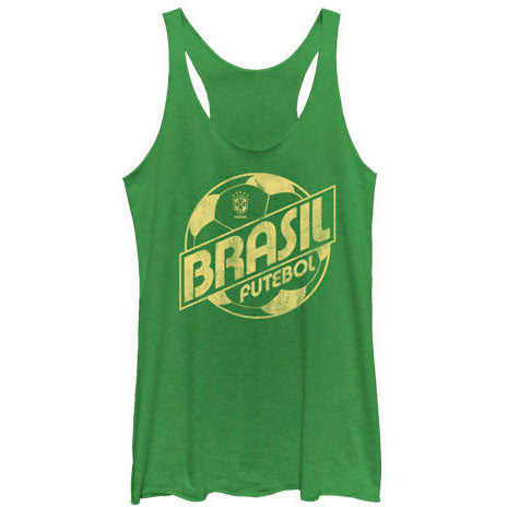 Soccer Club Brasil Equipped - Racerback Womens Tank