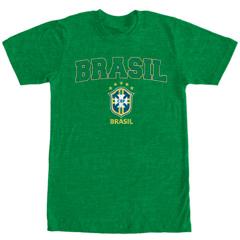 Brasil Arc Logo - Heather T-shirt