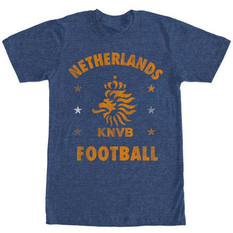 Soccer Club Netherlands Crest - Heather T-shirt