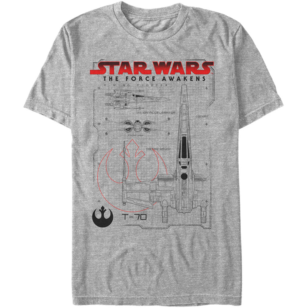 Star Wars Steps - Heather T-shirt