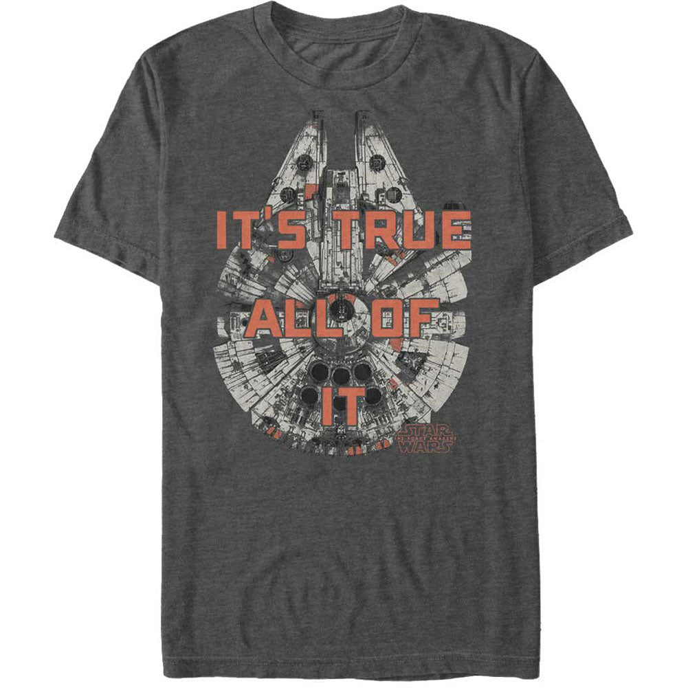 Star Wars True Falcon - Heather T-shirt