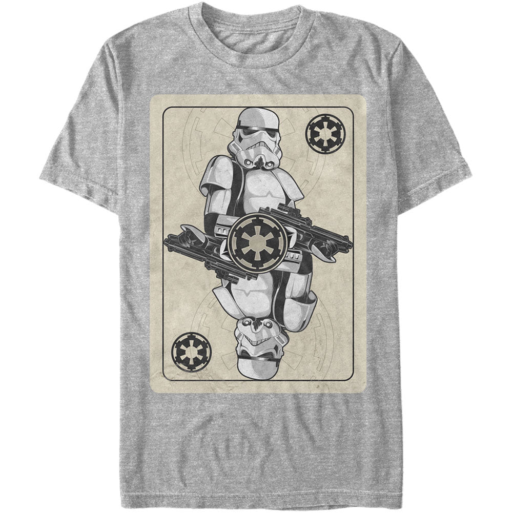 Star Wars Trooper Card - Heather T-shirt