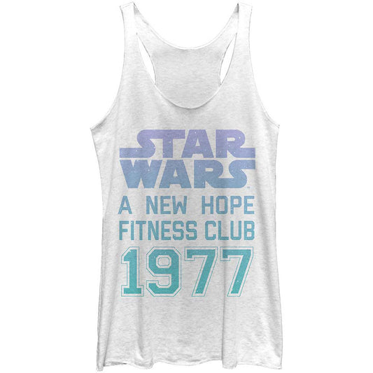 Star Wars Hope Fitness - Heather - Racerback Womens Tank