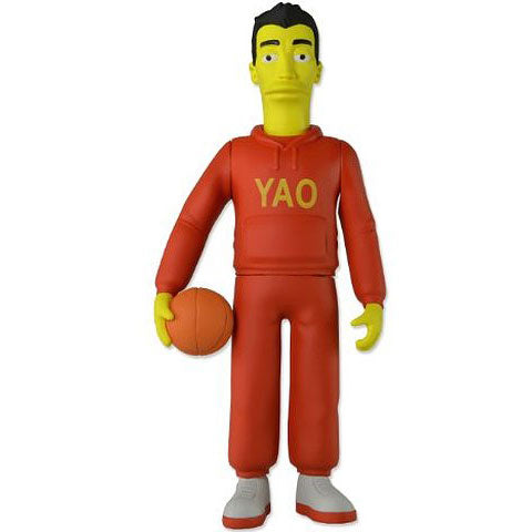 Simpsons Yao Ming Action Figure Front