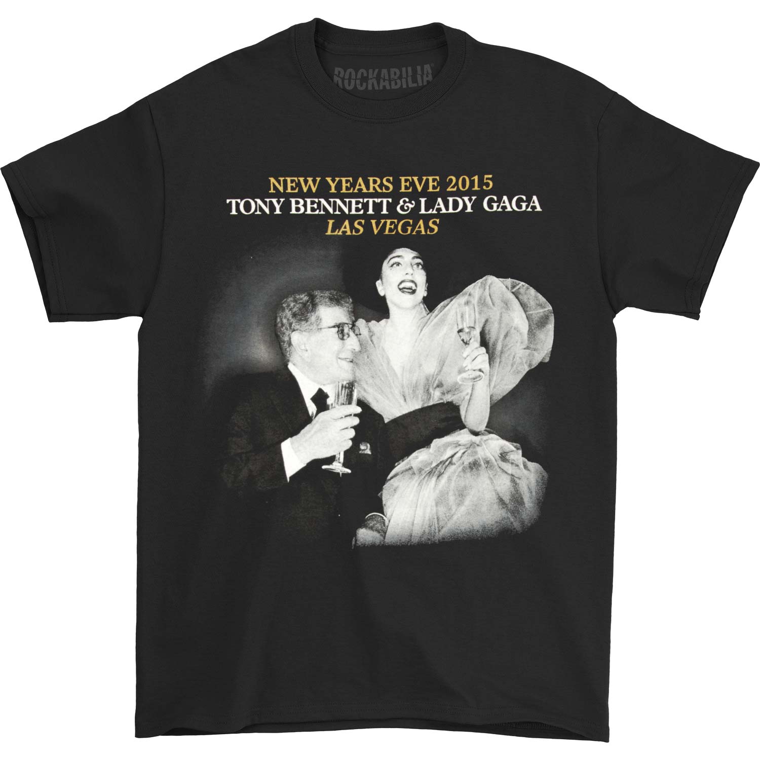 Lady Gaga 2015 Las Vegas Event T-shirt Front