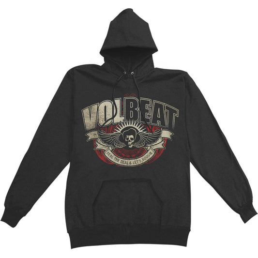 Volbeat Red King Hooded Sweatshirt Front
