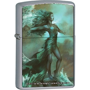 Renee Biertempfel Breaking Waves Refillable Lighter