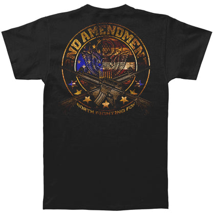 Novelty 2Nd Amendment Distressed T-shirt