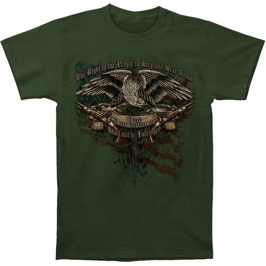 Novelty 2Nd Amendment Eagle Tattoo T-shirt