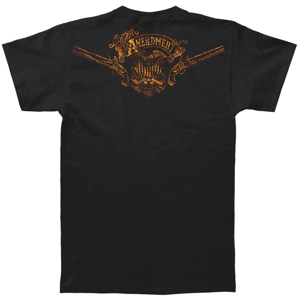 Novelty 2Nd Amendment Gold Vintage T-shirt