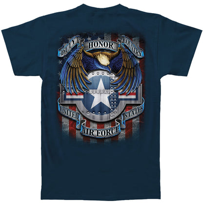 Novelty Air Force Star Shield T-shirt