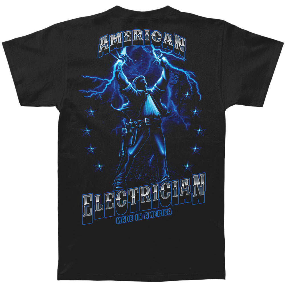 Novelty Novelty American Electrician T-shirt