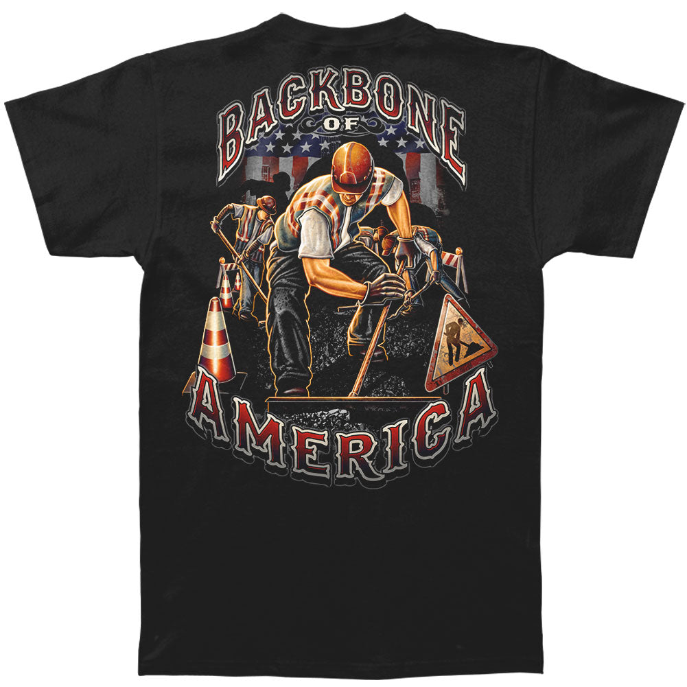 Novelty American Laborer T-shirt