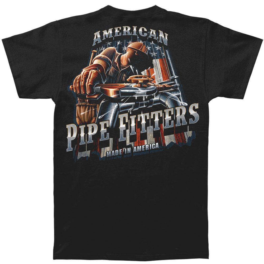 Novelty American Pipe Fitter T-shirt