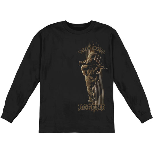 Novelty American Soldier Long Sleeve