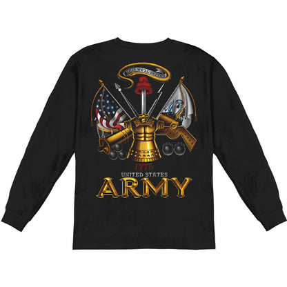 Novelty Army Antique Armor Long Sleeve