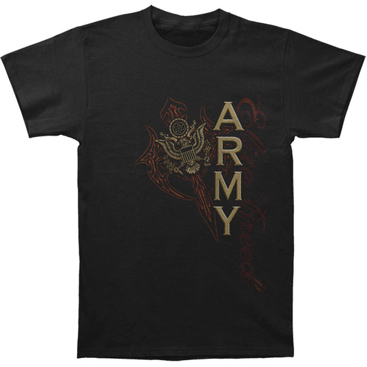 Novelty Army Axes Gold Tribal T-shirt
