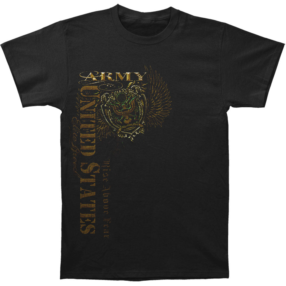 Novelty Army Crest Elite Breed Rise Above Fear T-shirt