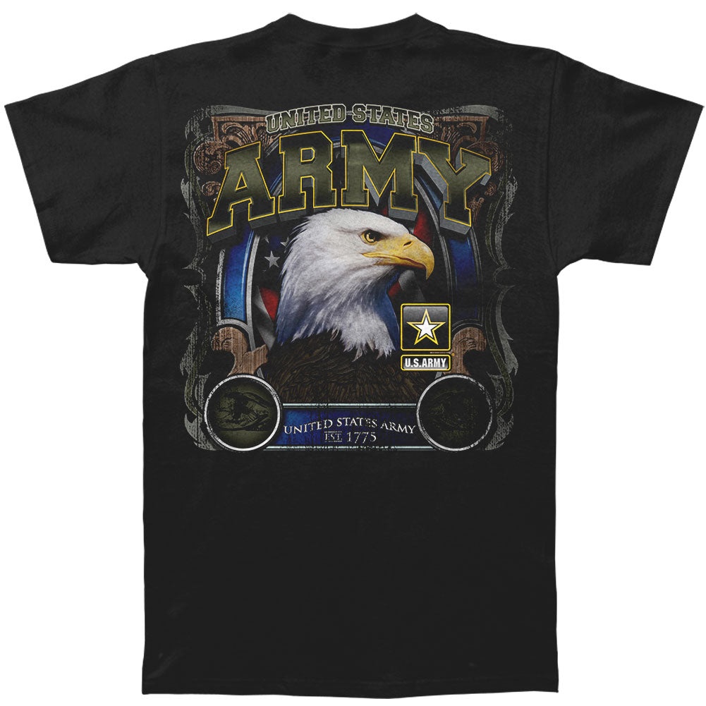 Novelty Army Eagle In Stone T-shirt