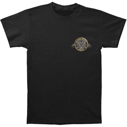 Novelty Army Gold Shield Badge Of Honor T-shirt