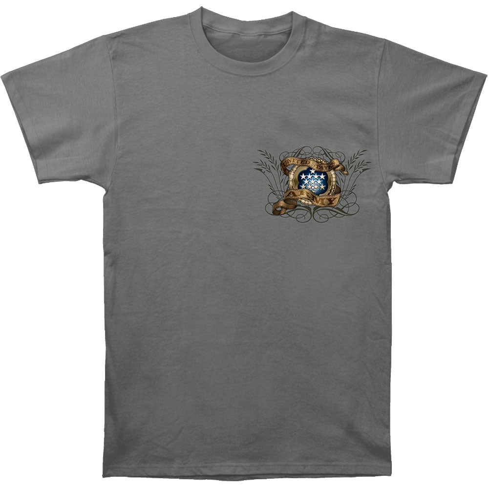 Novelty Army Shield And Eagle T-shirt