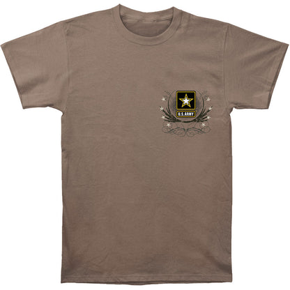 Novelty Novelty Army Star Double Four Star Double Flag T-shirt