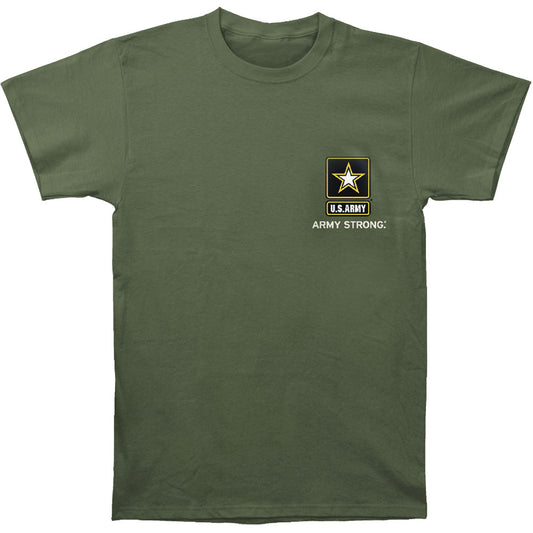Novelty Army Strong Camo Snake T-shirt