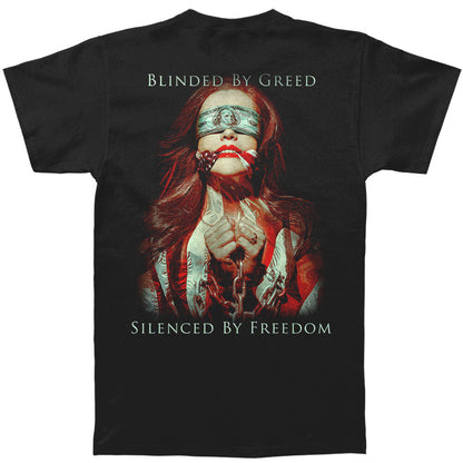 Novelty Blinded By Greed T-shirt