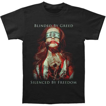Novelty Blinded By Greed T-shirt