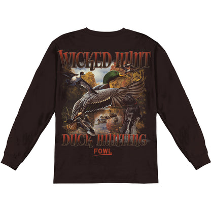 Novelty Duck Hunting In A Fowl Mood Long Sleeve