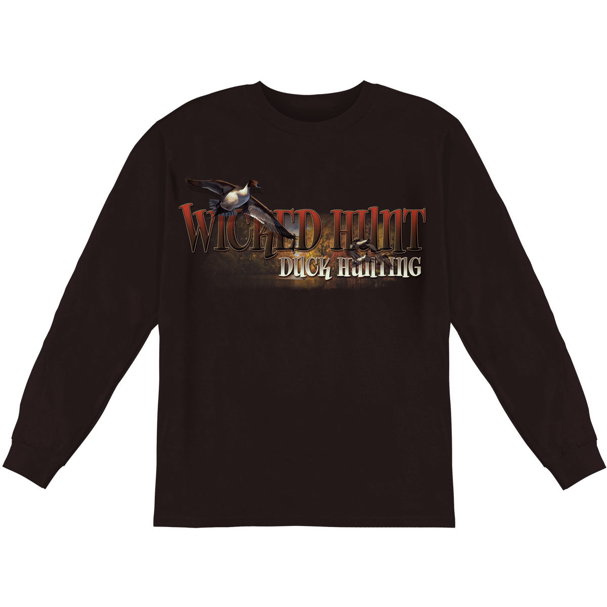 Novelty Duck Hunting In A Fowl Mood Long Sleeve