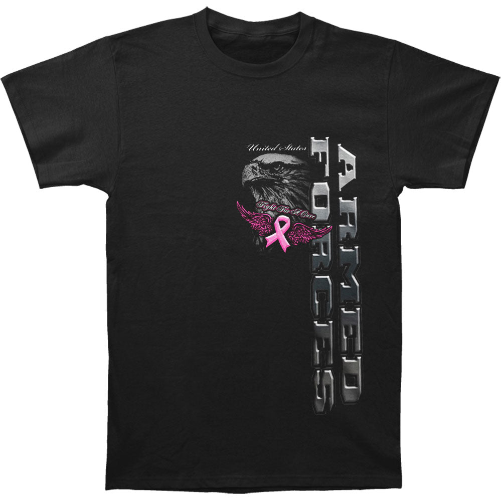 Novelty Elite Breed Armed Forces Fight Cancer T-shirt